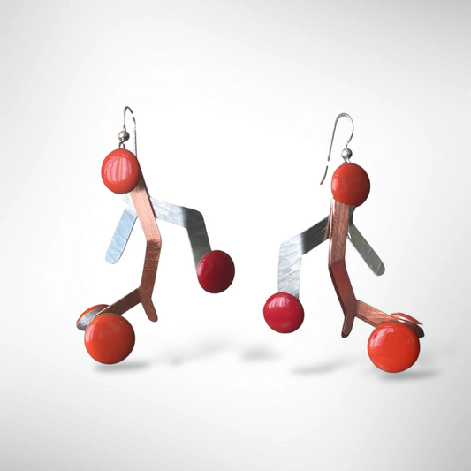 RIPE 1 Asymmetrical Earrings from the HARVEST Collection