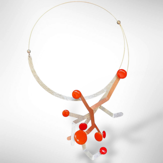 FLOWER 1 Striking and Bright Necklace from the HARVEST Collection