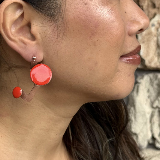 HARVEST | SPROUT 2 Modern Dangle Post Earrings from the HARVEST Collection