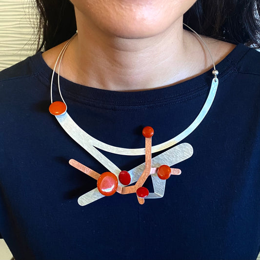 HARVEST | RENEW 1 Front Closure Necklace from the HARVEST Collection