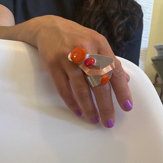 HARVEST | RENEW 1 Artistic Statement Ring from the HARVEST Collection