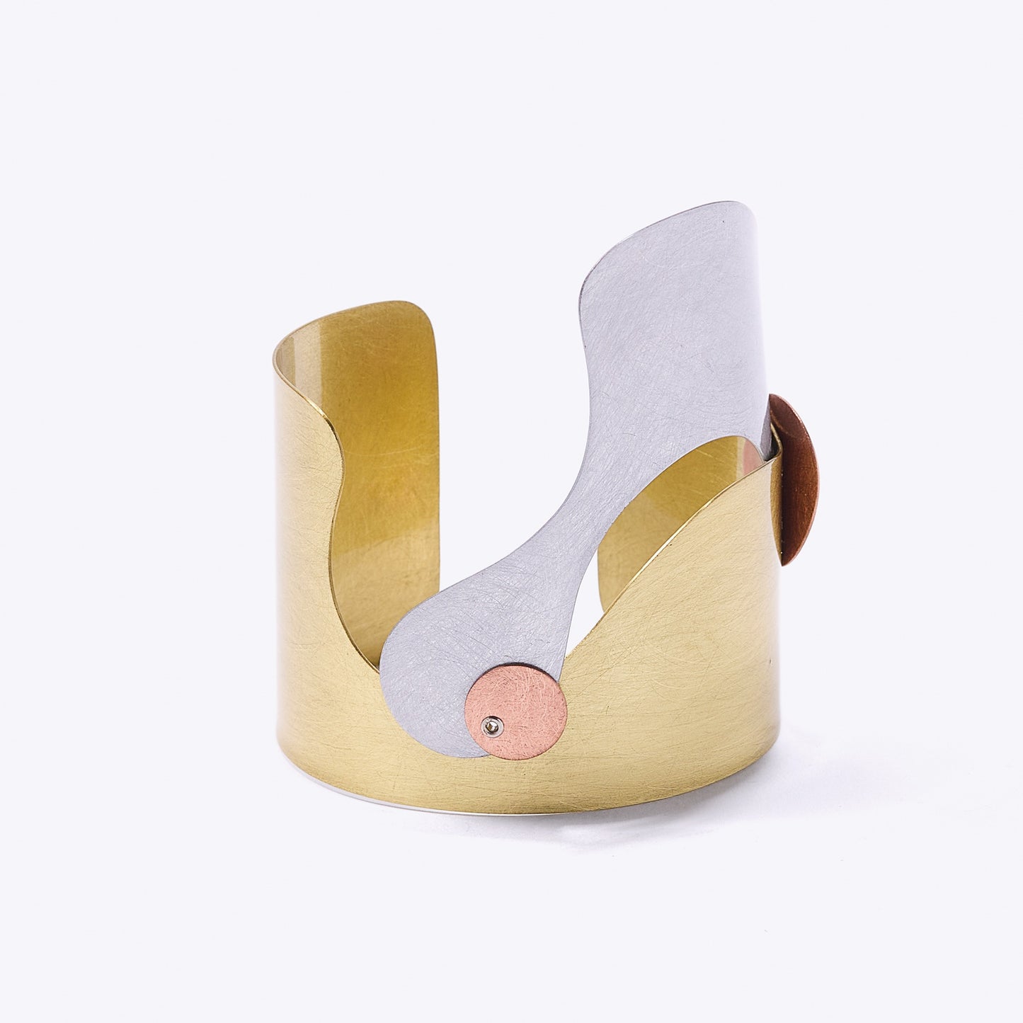 BUBBLES | FLOAT 1 Tri Metal Mid-Arm Statement Cuff