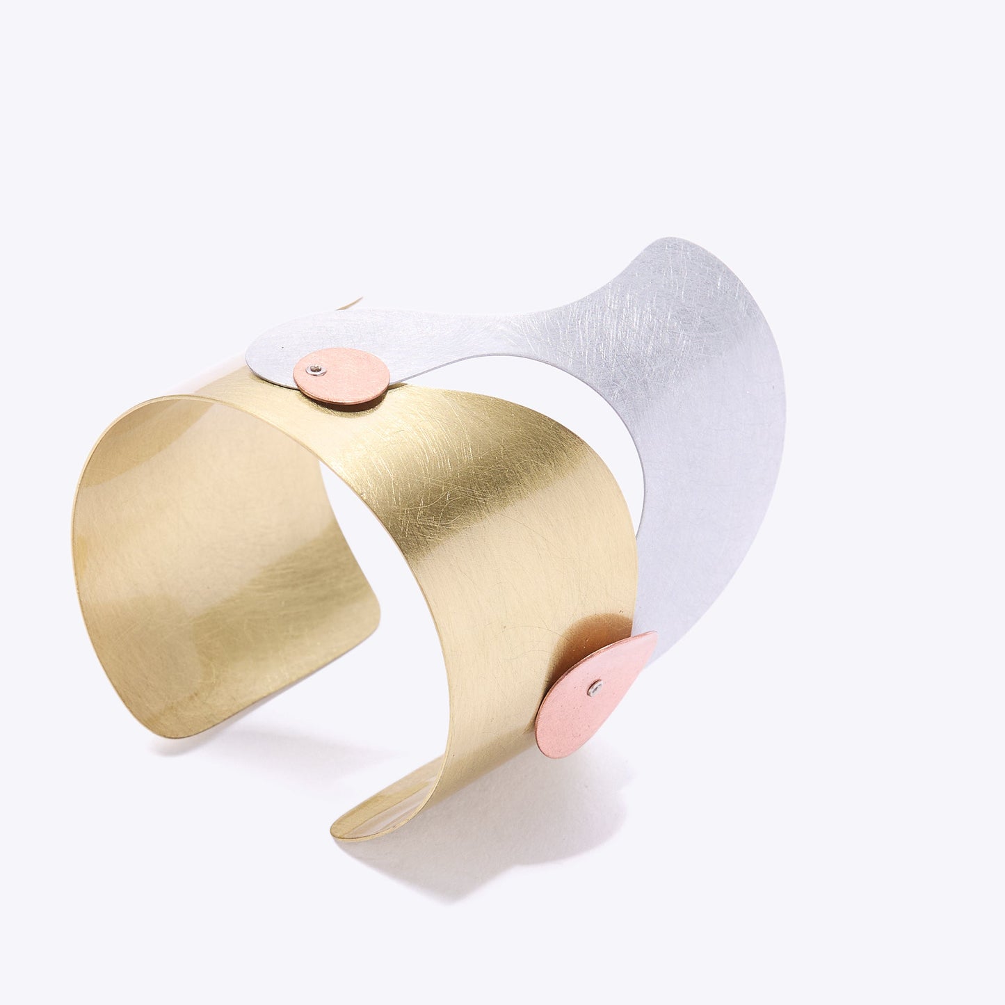 FLOAT 1 Tri Metal Cuff from the BUBBLE Collection