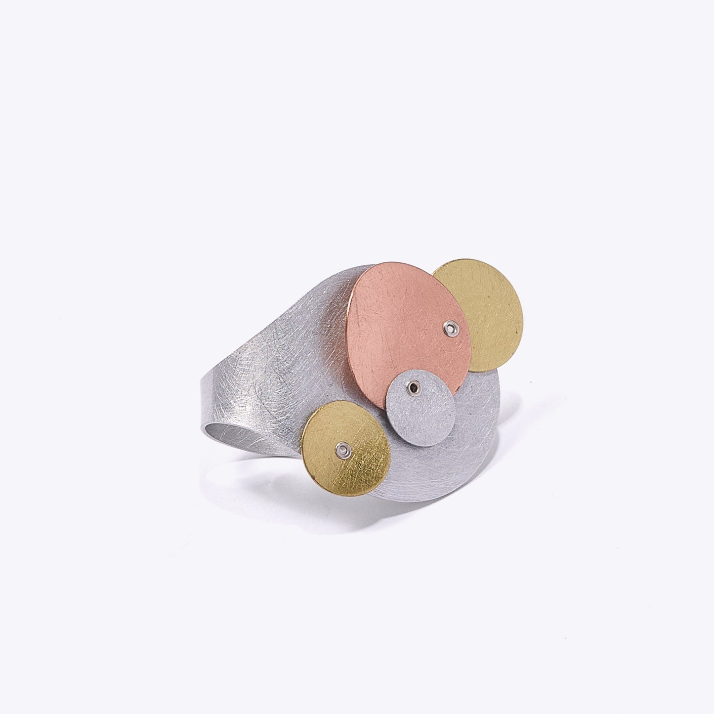 TICKLE 1 Adjustable Cross Finger Statement Ring