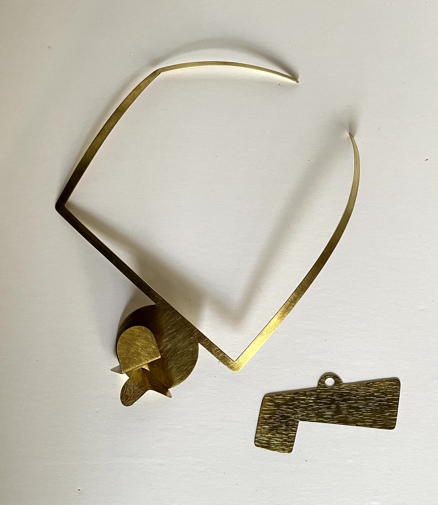 REFLECT 1 Abstract Interchangeable Gold-Tone Necklace from the FIGURE Collection