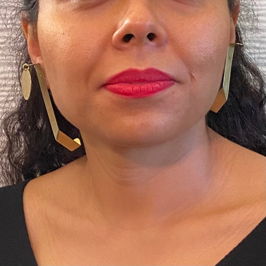 FIGURE | SHARE 2 Mix-Matched Long Post Earrings