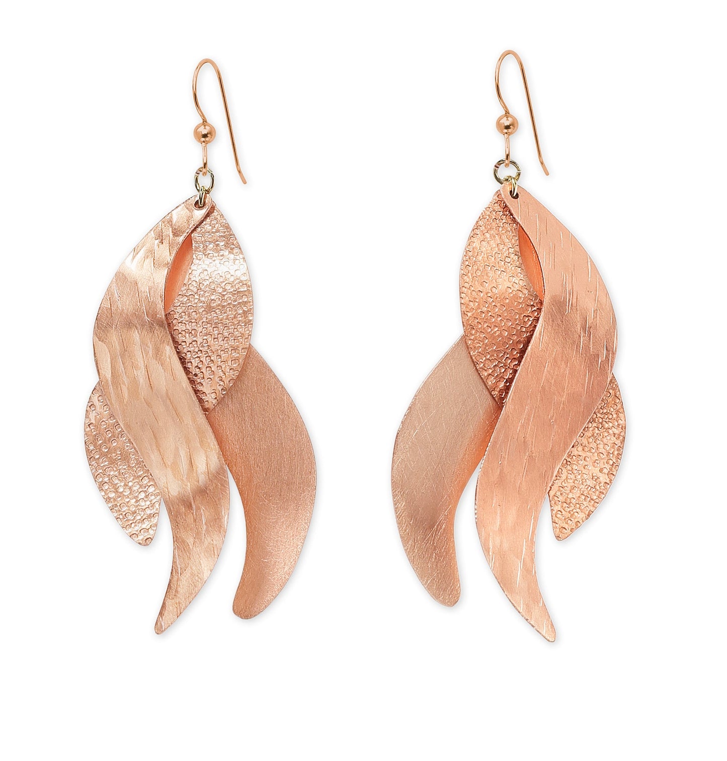 ECLECTICA | SAND - 3 piece ocean themed Modern Dangle Earrings