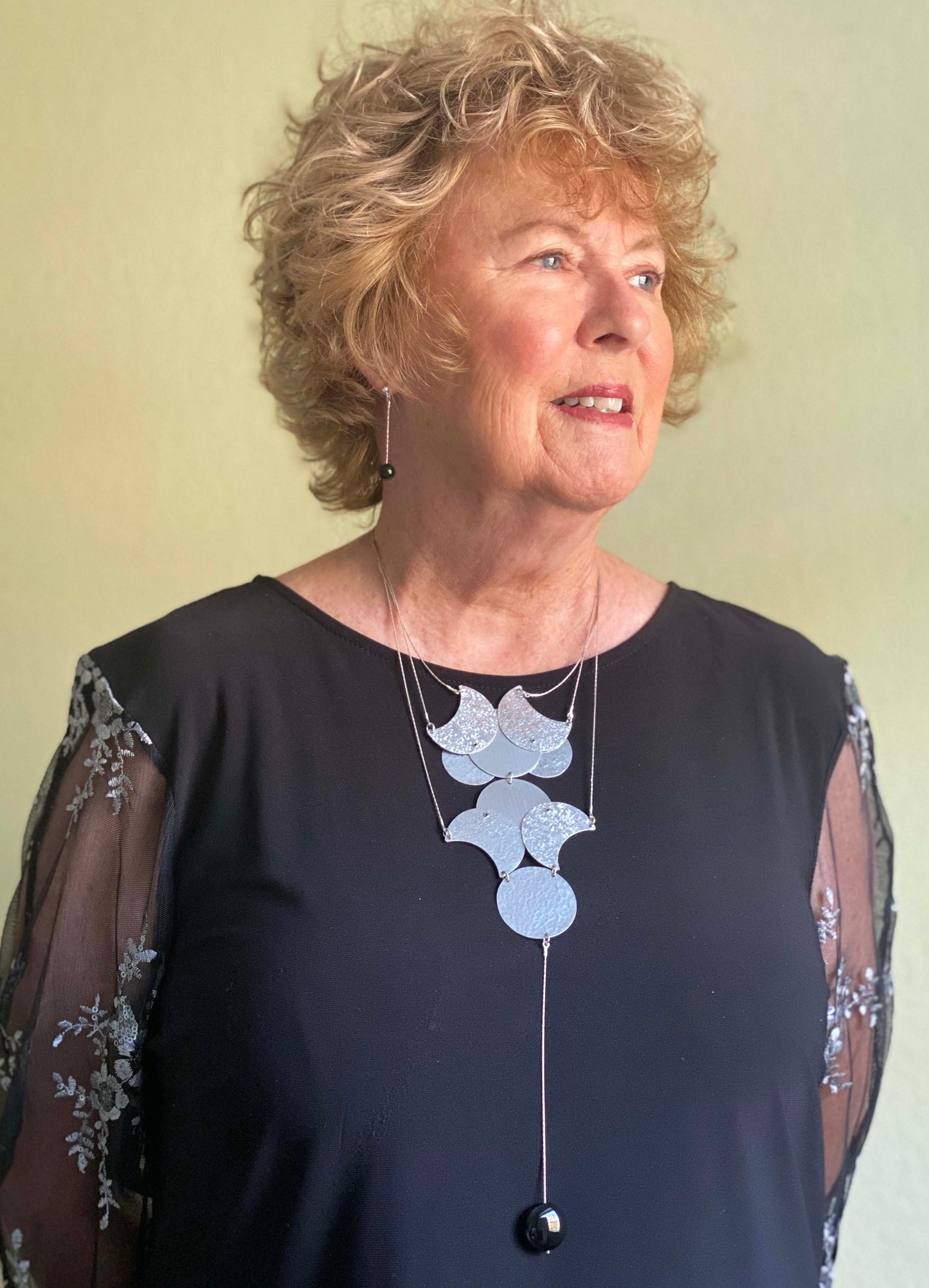 DARK MOON Simple Onyx Drops from the Lunar Collection