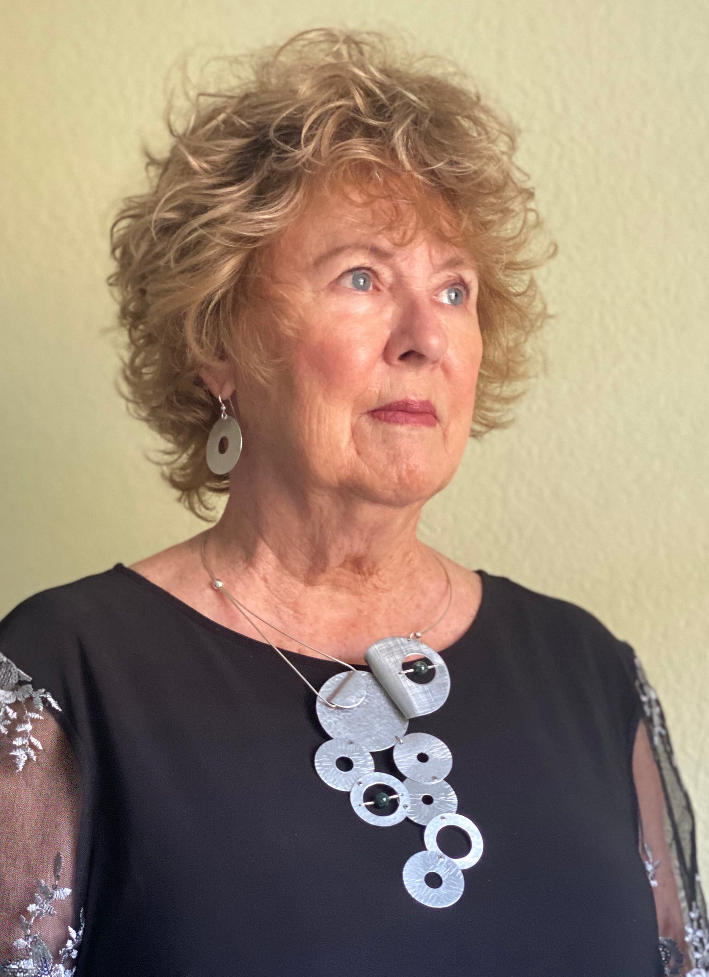 BURST Understated Disc Earrings explode with style