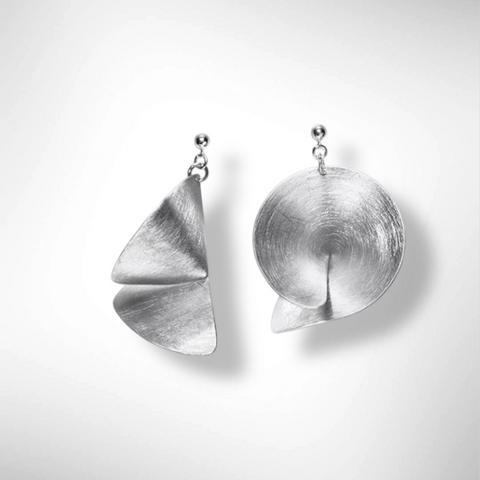 DECIBEL 1 Super Lightweight Aluminum Conical Earrings from the SOUND Collection