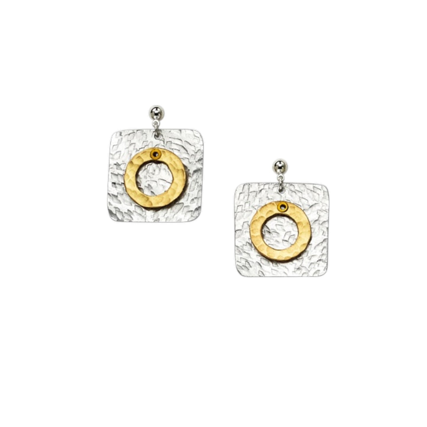 DANCE Classic Square Post Dangle Earring