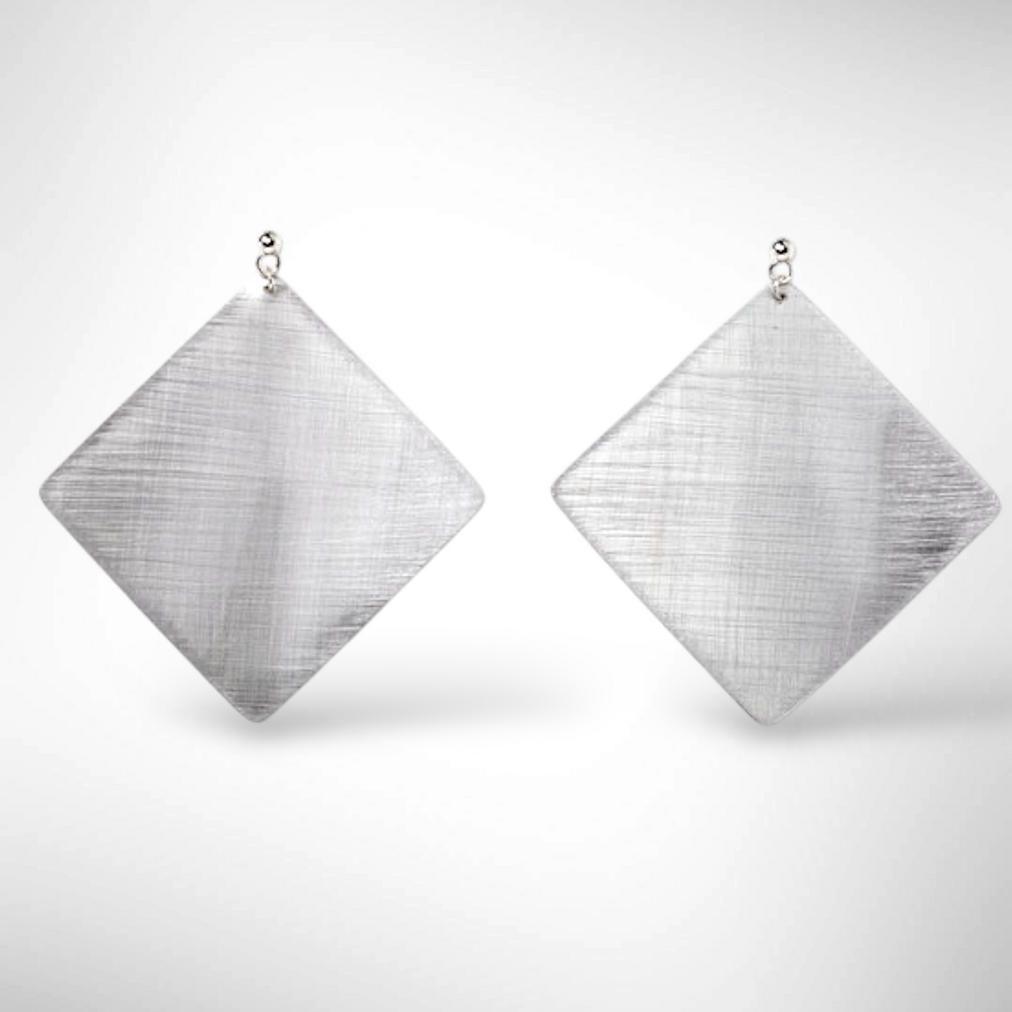 ROOT Flattering Large Diamond Shaped Dangle Earrings