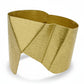 FIGURE | WONDER 1 Bold Gold-Tone Brass Mid-Arm Cuff