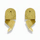 FIGURE | REFLECT 1 Two Piece Brass Post Earrings