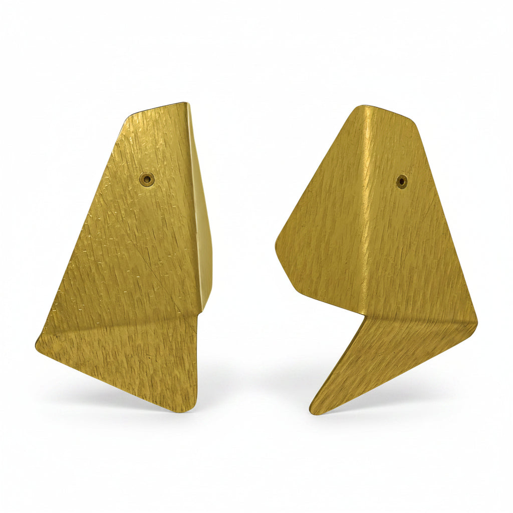 FIGURE | WONDER 4 Stunning Triangular Abstract Statement Post Earrings