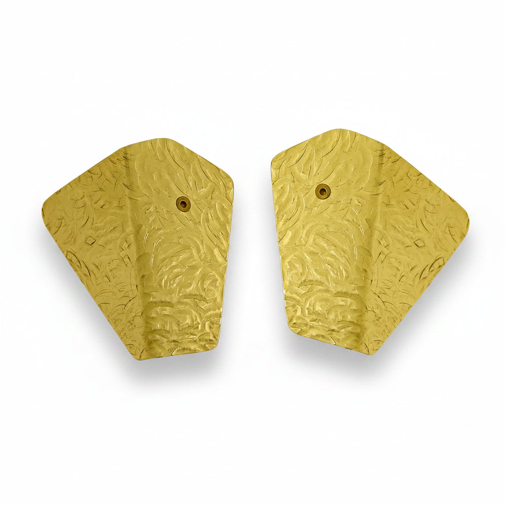 FIGURE | WONDER 2 Large Flattering Multi-Directional Abstract Post Earrings from the FIGURE Collection
