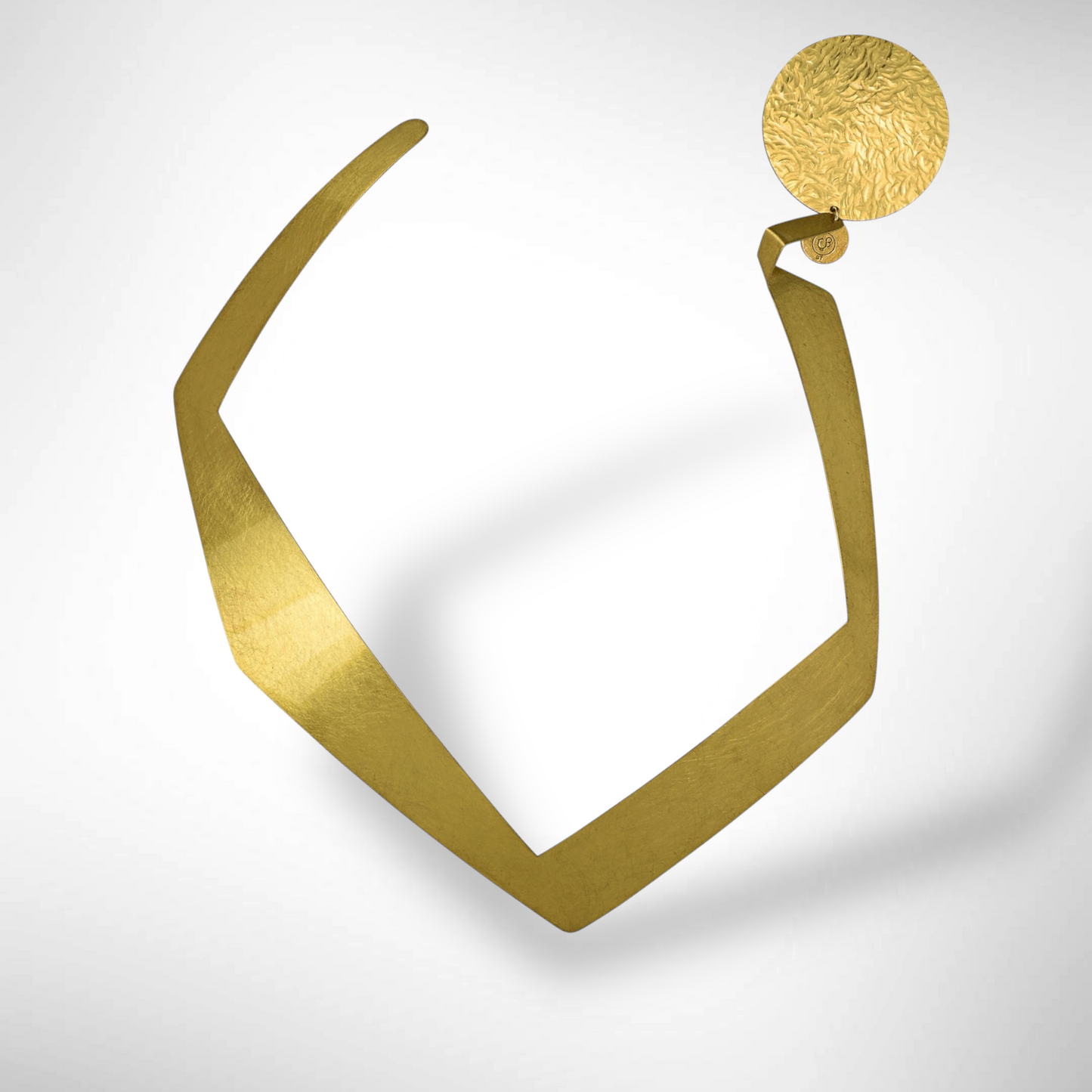 SHARE 1 Stunning  Up-Do Simple Abstract Statement Necklace from the FIGURE Collection