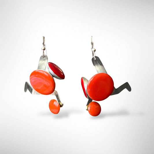 RENEW 1 Compact Multi-Directional Earrings from the HARVEST Collection