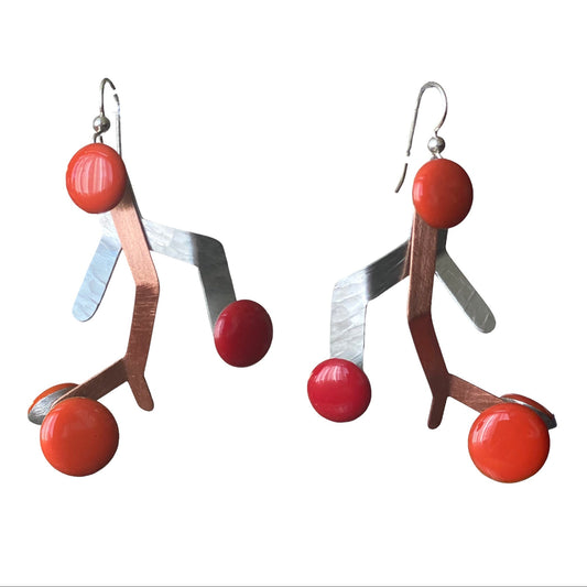 HARVEST | RIPE 1 Asymmetrical Earrings from the HARVEST Collection