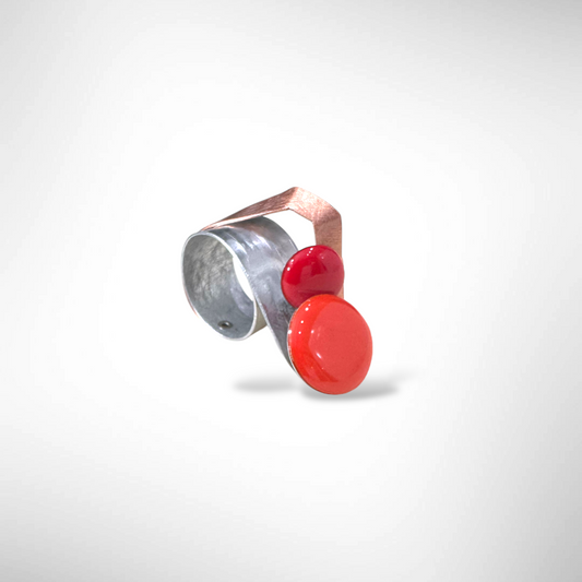 SPROUT 1 Cross Finger Statement Ring from the HARVEST Collection