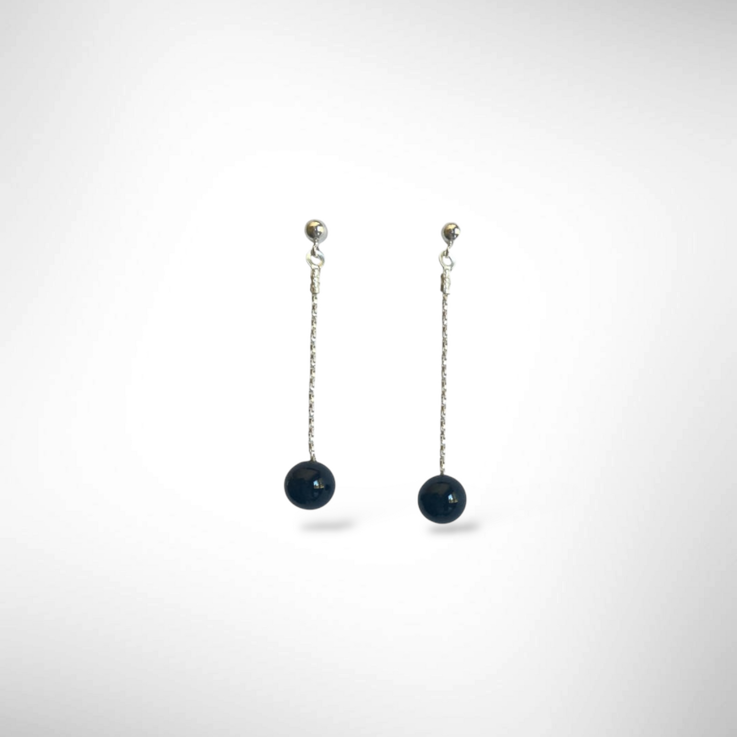 DARK MOON  Simple Onyx Drops from the Lunar Collection