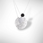 FULL MOON Delicate, Lightweight Focal Necklace with Onyx from the Lunar Collection