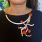 FLOWER 1 Striking and Bright Necklace from the HARVEST Collection