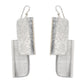 BOOK2 Double Rectangle Statement Earrings from the SCULPTURAL Collection