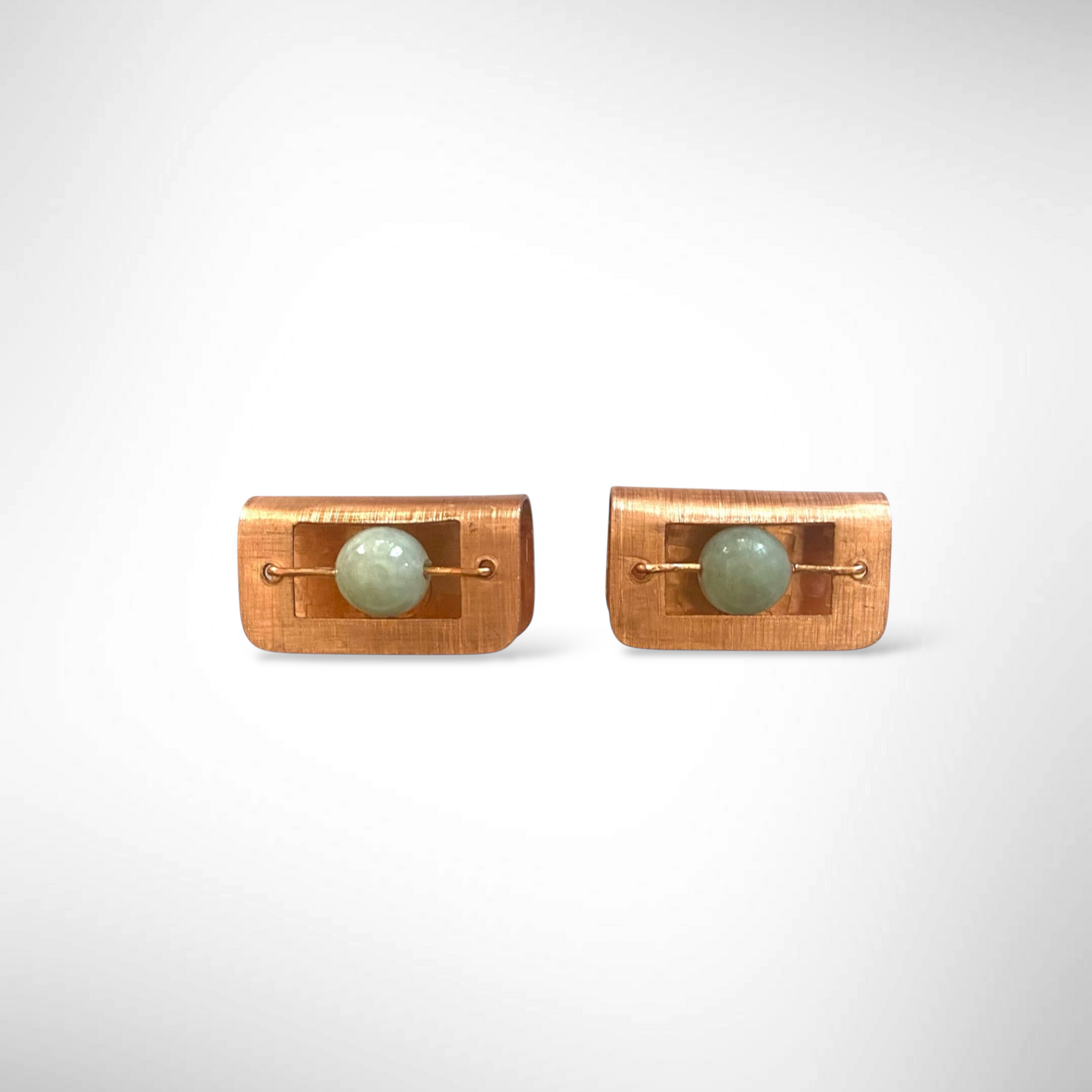 BOOK Small Horizontal Post Earrings