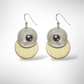 ECLECTICA | COSMO Versatile Mixed Metal Drop Earrings with Simulated Pearl
