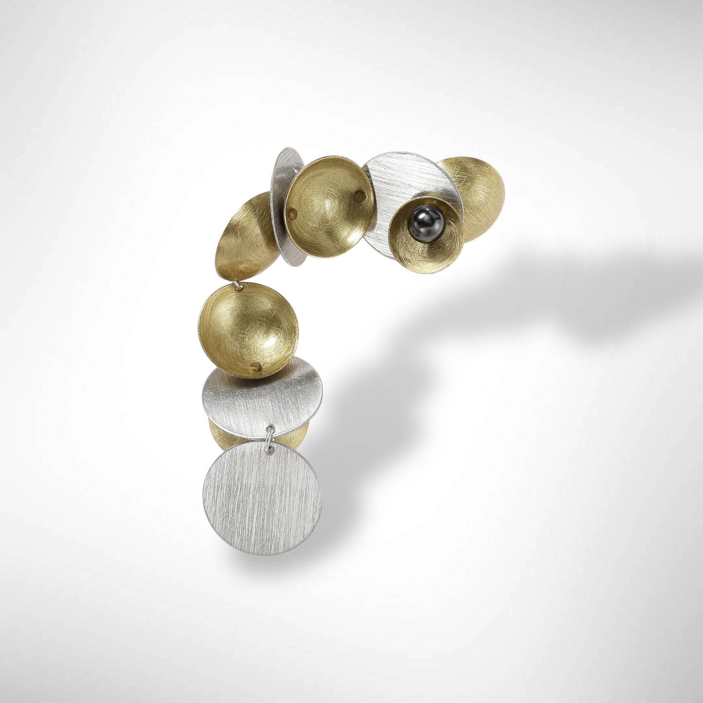 CLOUD Sculptural Statement Brooch