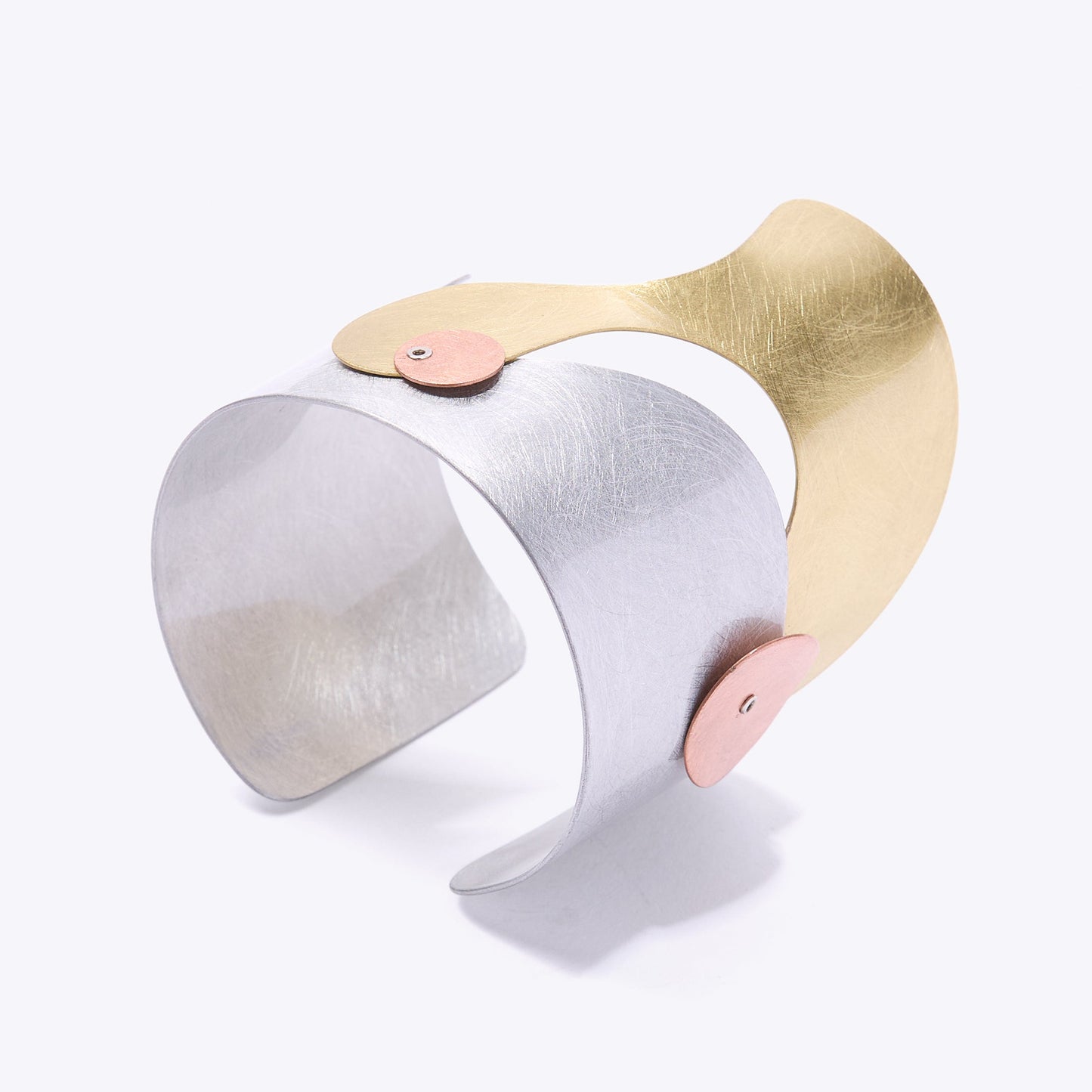FLOAT 1 Tri Metal Cuff from the BUBBLE Collection