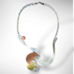 FLOAT 2 Tri Metal Tri Metal Floating BUBBLE Necklace