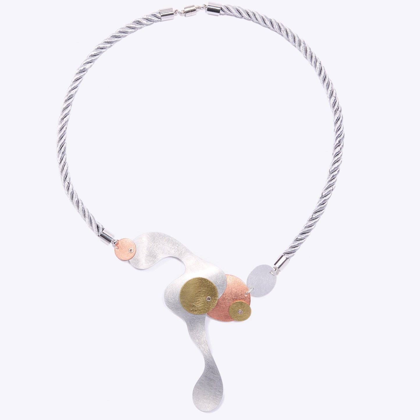 BUBBLES | POP 1 Dripping Bubbles Large Pendant Style Necklace