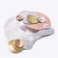 FLOAT 1 Large Mixed Metal Pin from the BUBBLES Collection