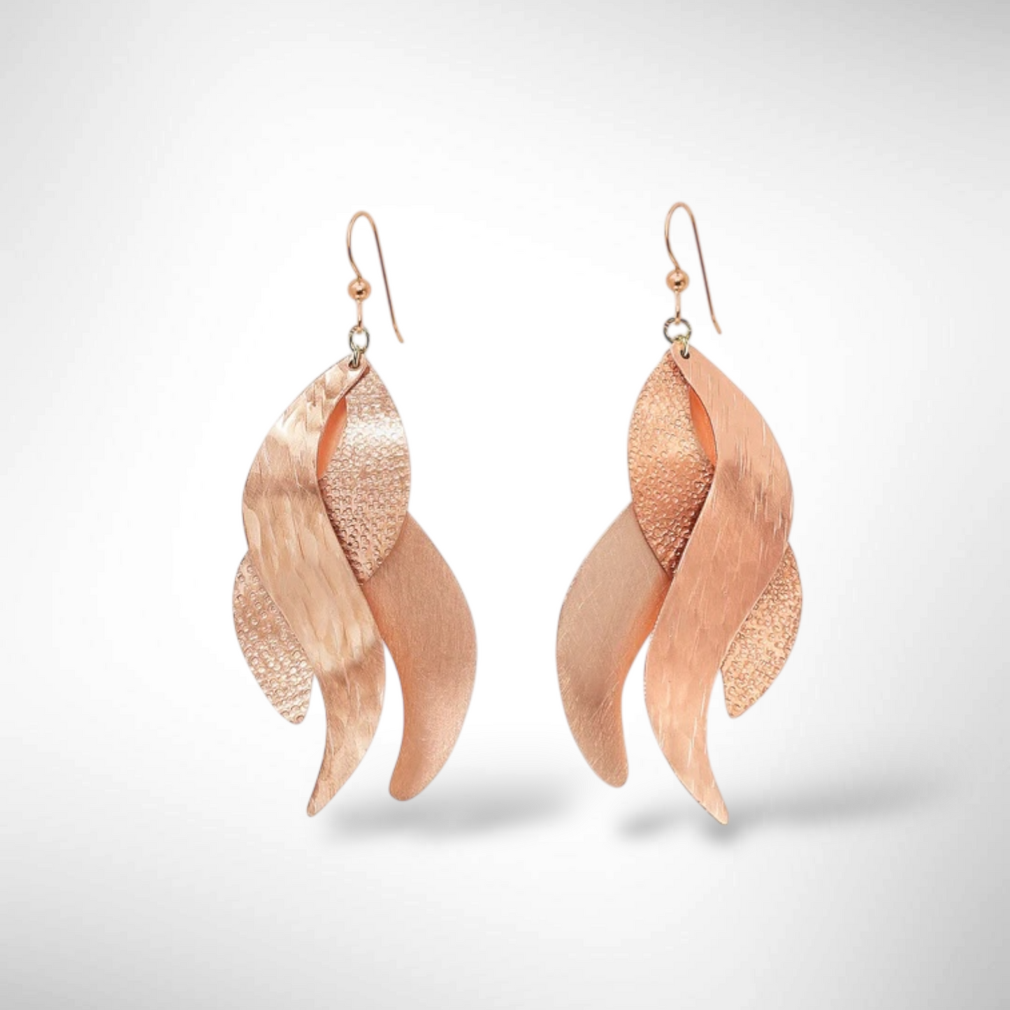 SAND - Our most popular earring! 3 piece ocean themed Modern Dangle Earring from the WATER Collection