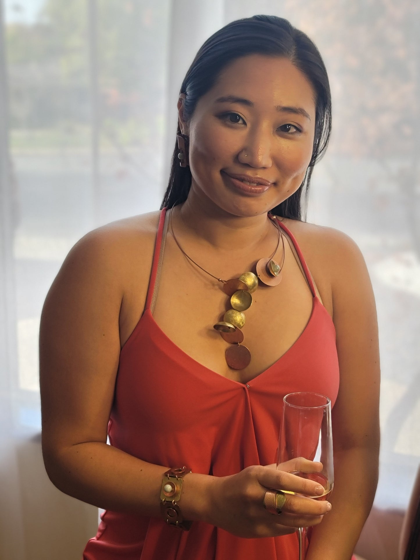 DANCE Mixed Metal Flat Linked Bracelet