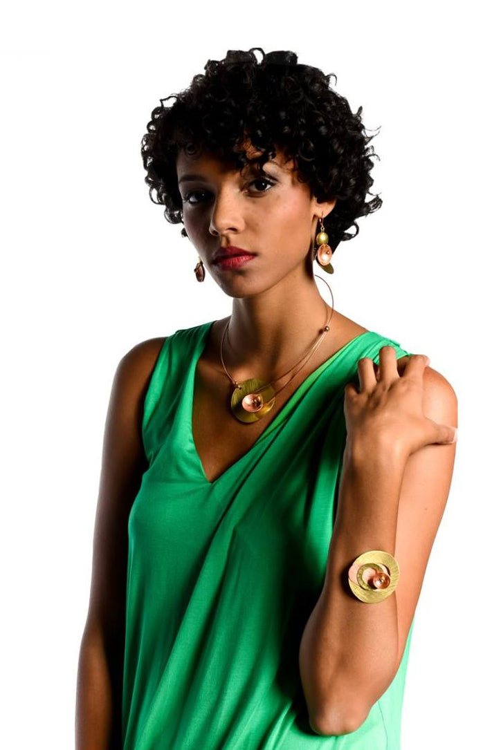 FLOWER Stunning Multi-dimensional Cuff