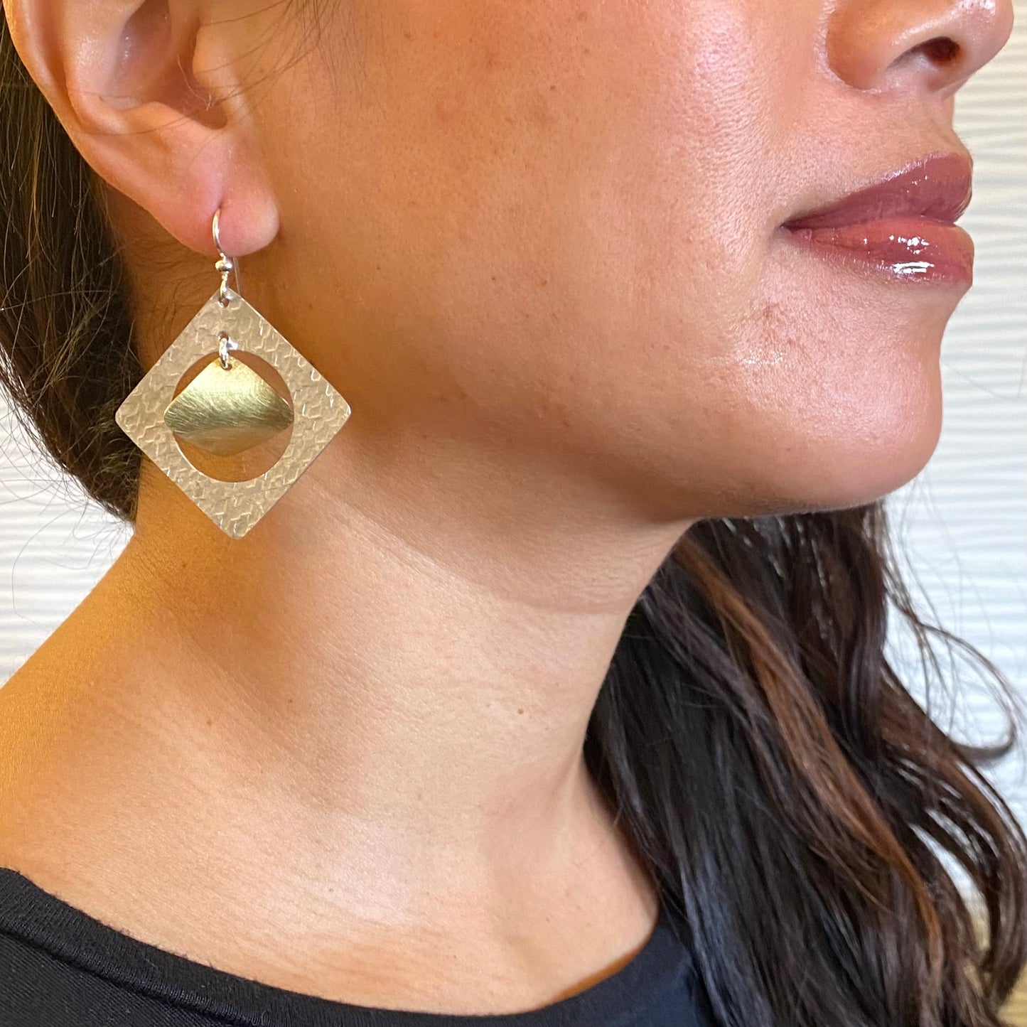 GRAIN Two Piece Dangle Earrings