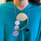 BLUE MOON  Lightweight Balanced Necklace with Onyx from the Lunar Collection