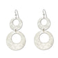 SOLAR LARGE Light Weight Aluminum Circle Dangle Earring