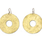 BURST LARGE Dramatic Disc Earrings explode with style