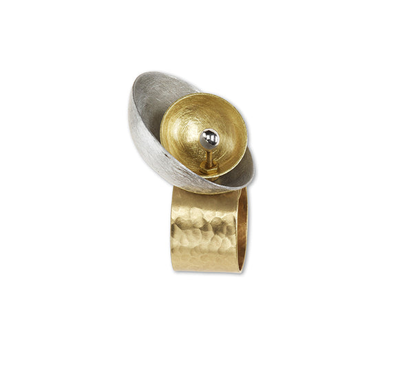 BARK Tall Sculptural Ring