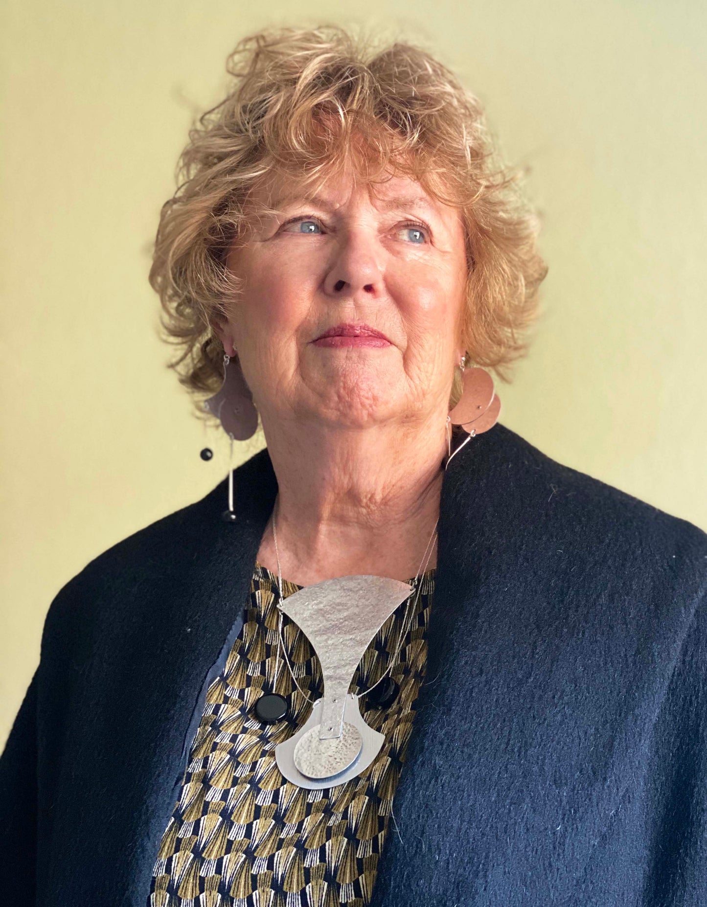 SUPER MOON Lunar Necklace w/Onyx