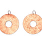 BURST LARGE Dramatic Disc Earrings explode with style
