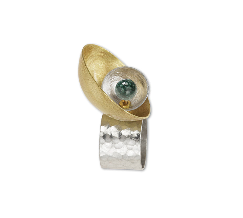 BARK Tall Sculptural Ring