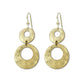 Solar - Double Circle lightweight earrings